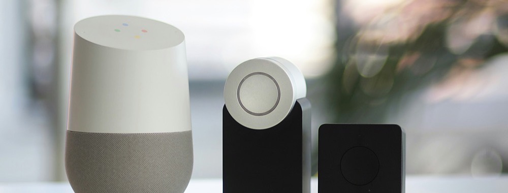 Voice assistant speaker and smart home hub